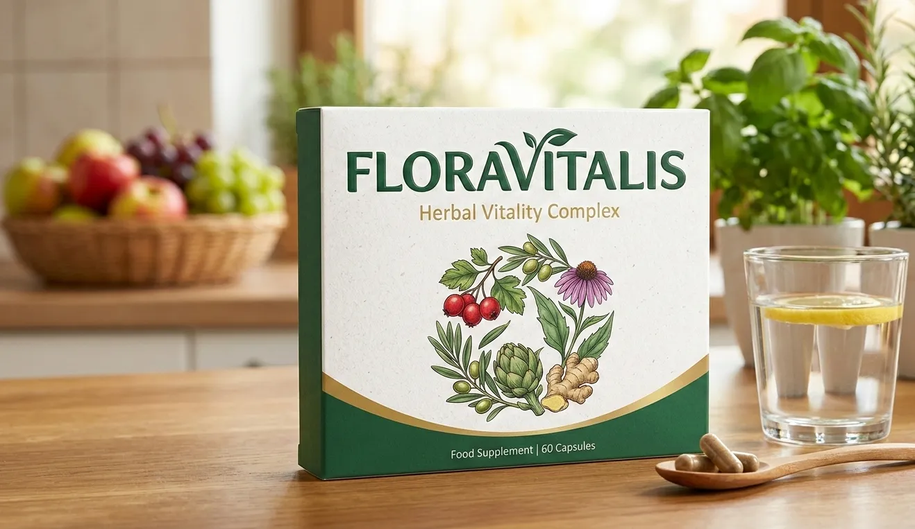 Floravitalis premium plant-based wellness complex